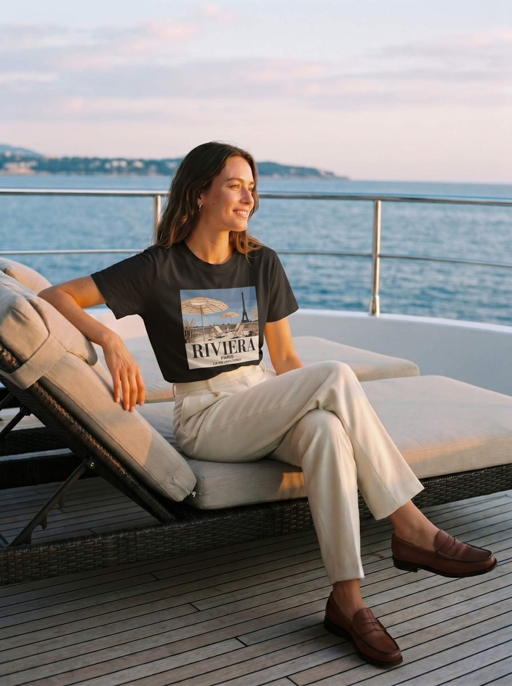 Riviera Afternoon — Unfiltered Tee - La Vie unfiltered