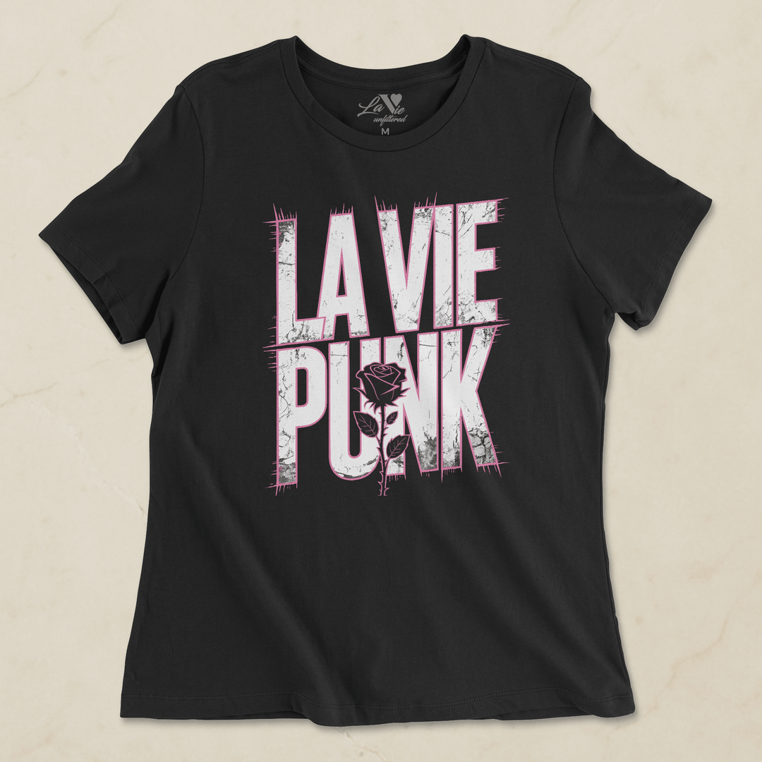 Rose Noire - Allure Jersey Tee - La Vie unfiltered