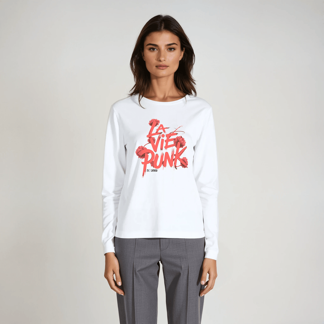 Rouge Graffiti - Allure Long Sleeve Tee - La Vie unfiltered