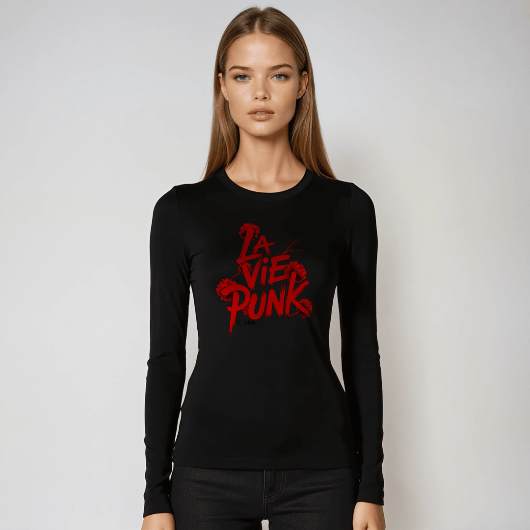 Rouge Graffiti - Allure Long Sleeve Tee - La Vie unfiltered
