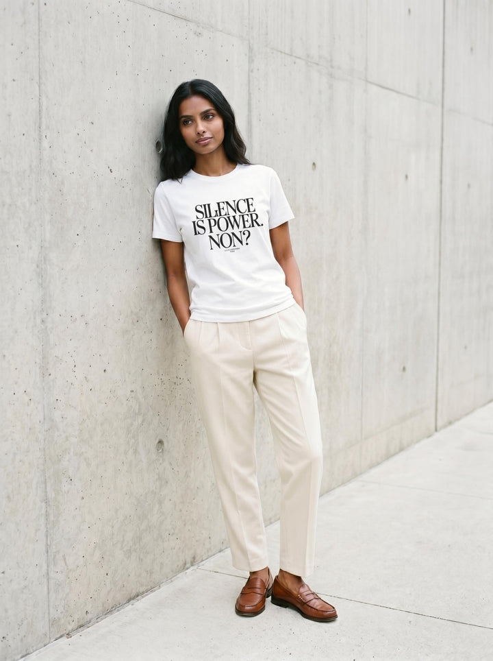 Silence Is Power | Unfiltered Tee - La Vie unfiltered