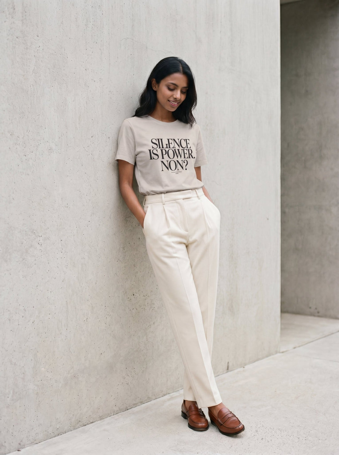 Silence Is Power — Unfiltered Tee - La Vie unfiltered