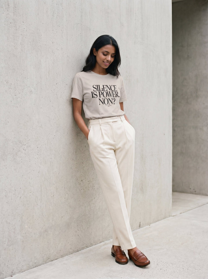 Silence Is Power — Unfiltered Tee - La Vie unfiltered