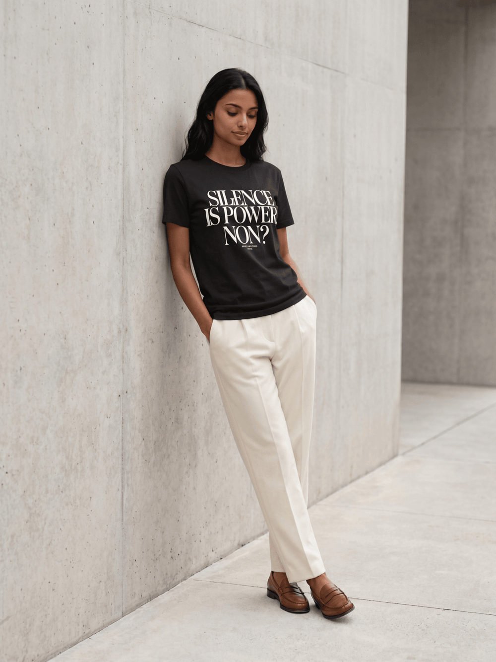 Silence Is Power | Unfiltered Tee - La Vie unfiltered