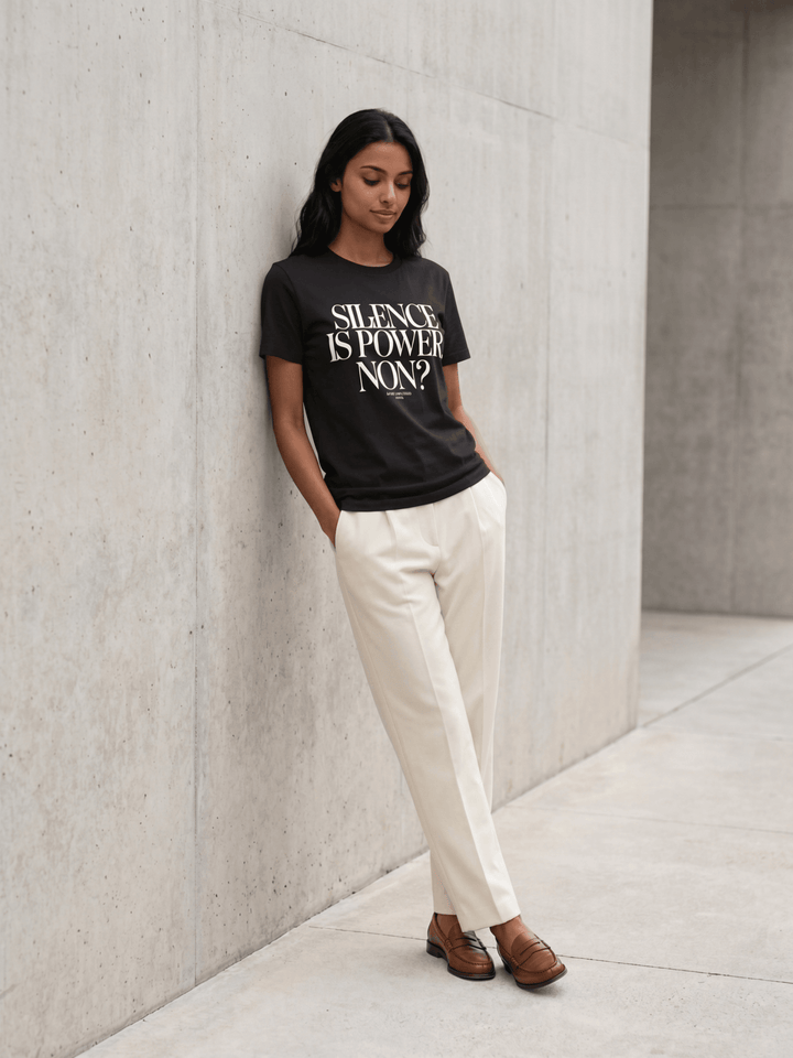 Silence Is Power | Unfiltered Tee - La Vie unfiltered