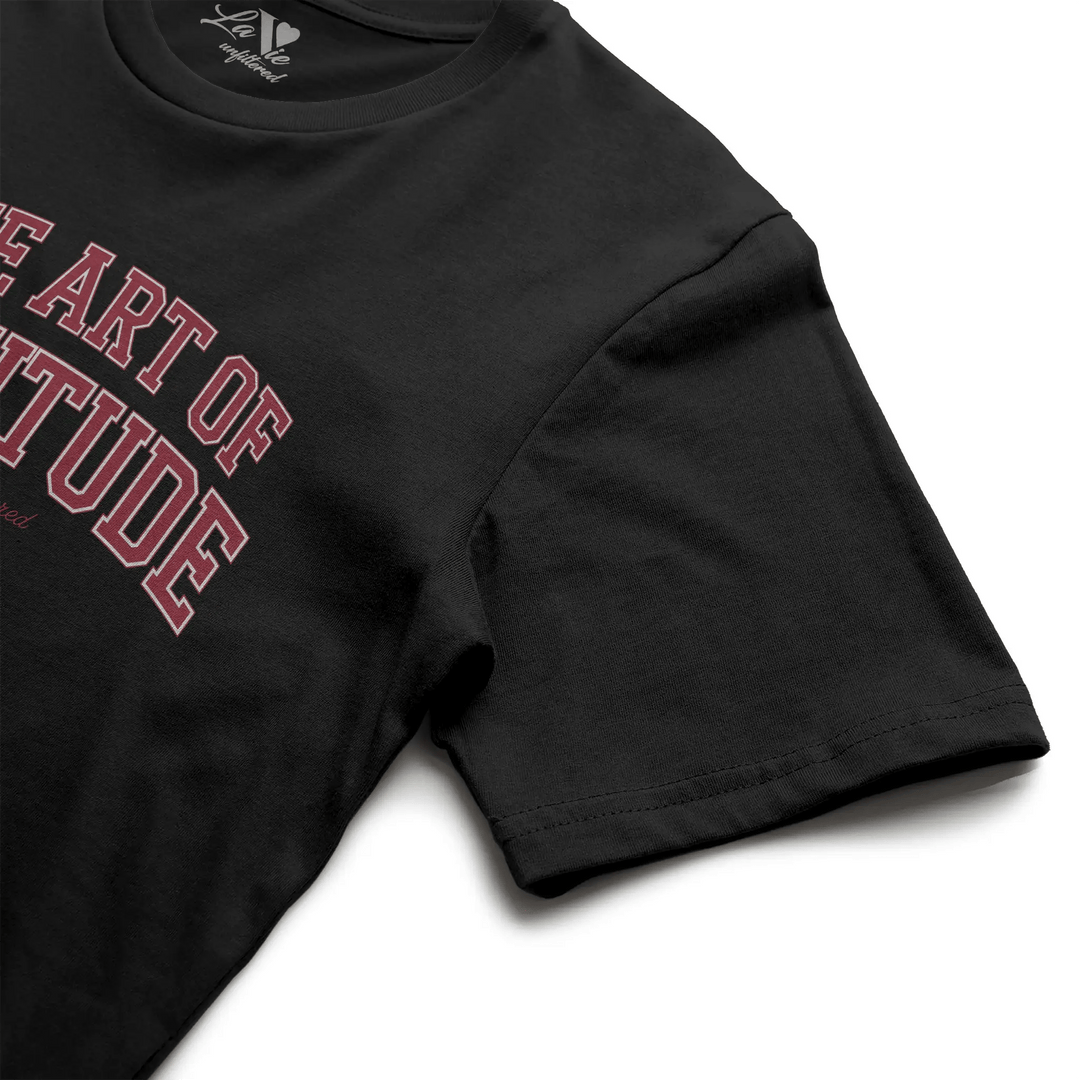 The Art Of Attitude Rouge - The Unfiltered Tee - La Vie unfiltered