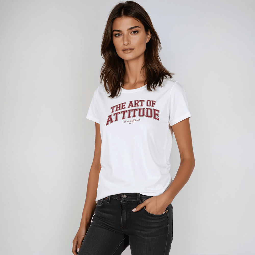 The Art Of Attitude Rouge - The Unfiltered Tee - La Vie unfiltered