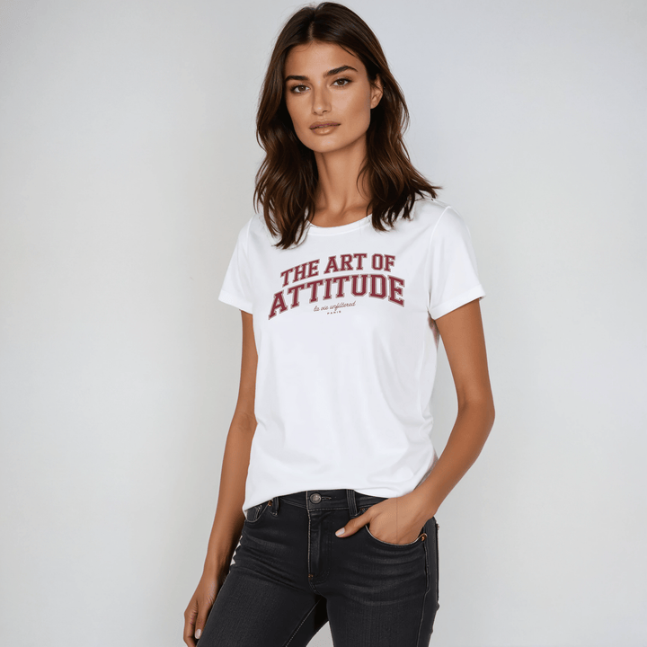 The Art Of Attitude Rouge - The Unfiltered Tee - La Vie unfiltered