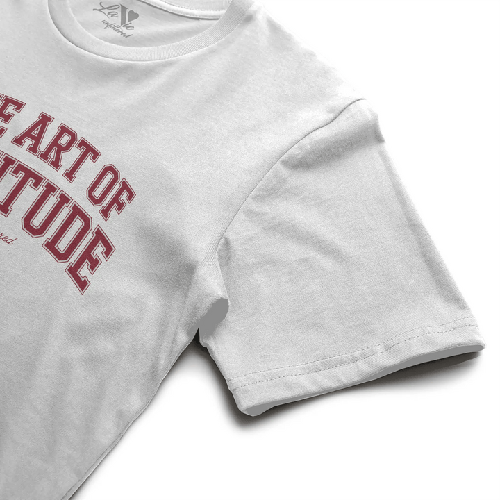 The Art Of Attitude Rouge - The Unfiltered Tee - La Vie unfiltered
