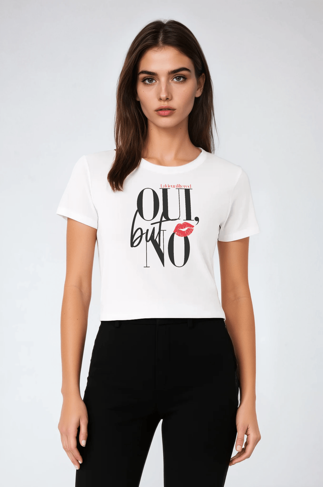 The French Exit - Allure Jersey Tee - La Vie unfiltered