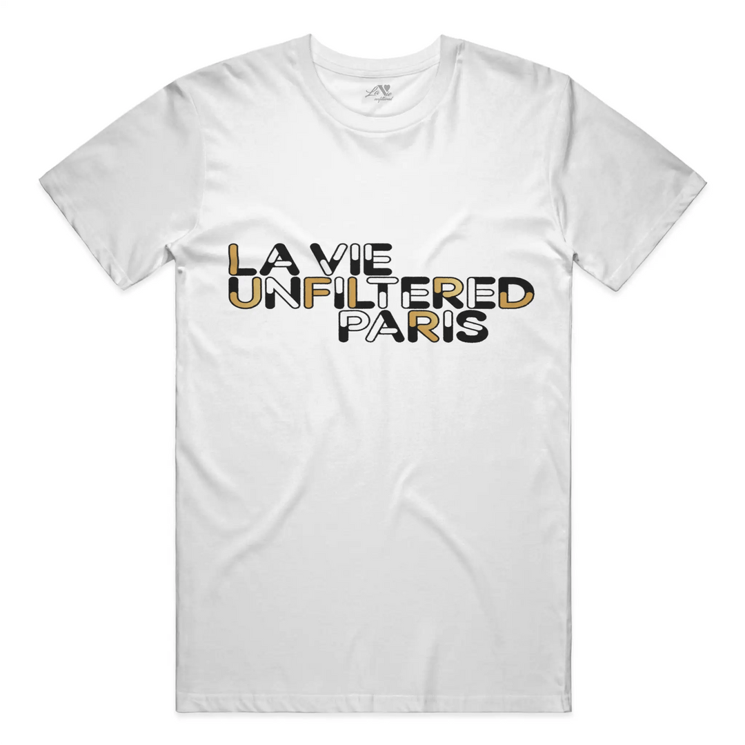 The Metallic Paris Drop - The Unfiltered Boxy Fit - La Vie unfiltered