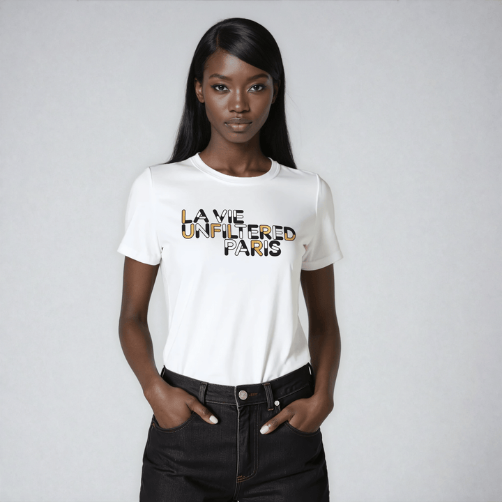 The Metallic Paris Drop - The Unfiltered Boxy Fit - La Vie unfiltered