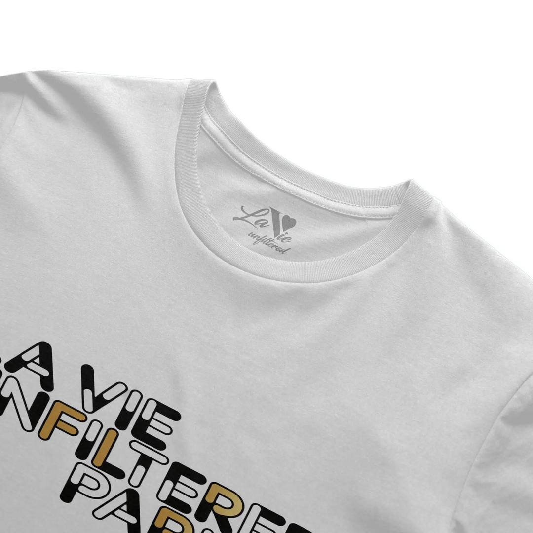 The Metallic Paris Drop - The Unfiltered Boxy Fit - La Vie unfiltered