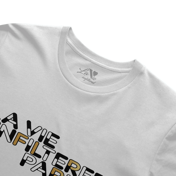 The Metallic Paris Drop - The Unfiltered Boxy Fit - La Vie unfiltered