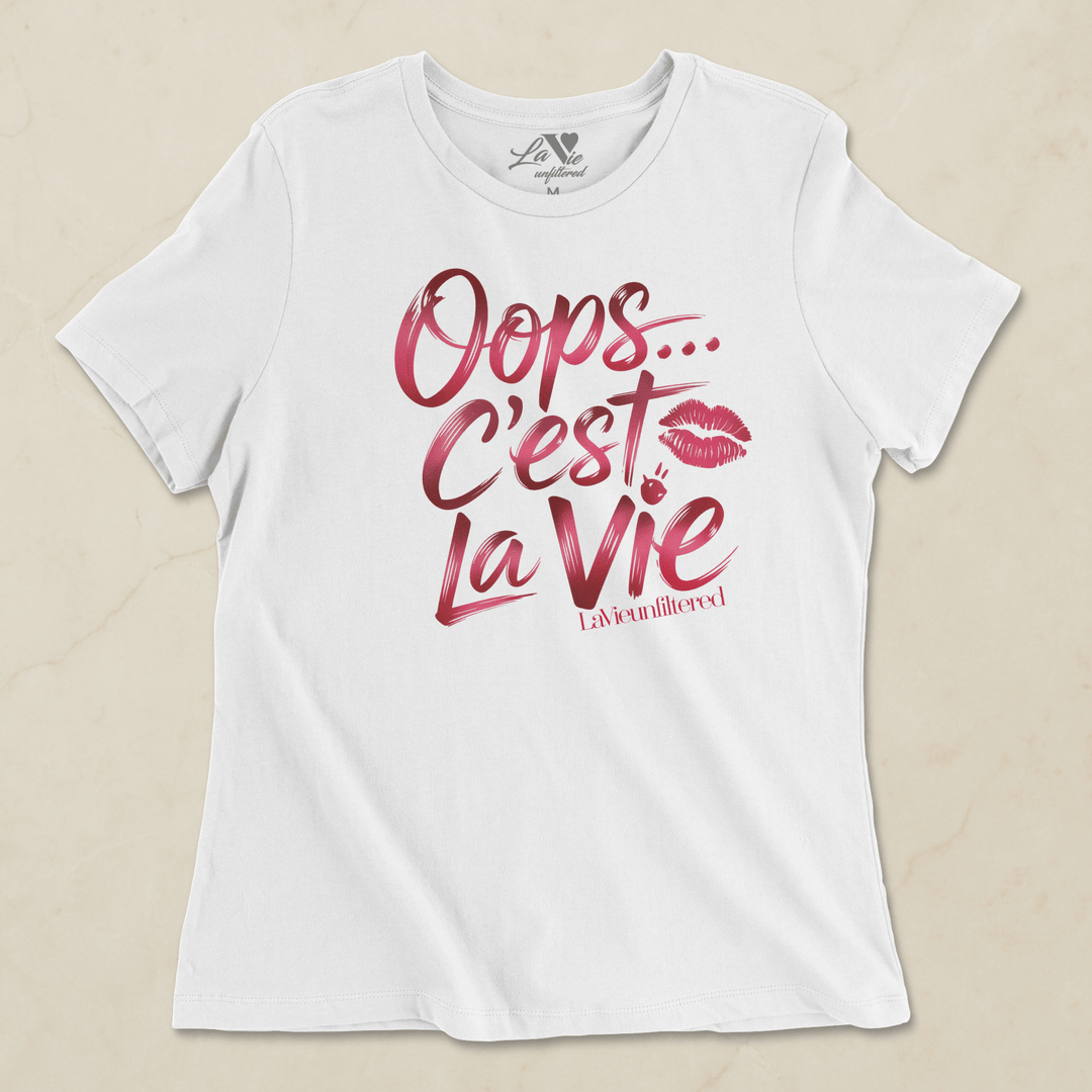 The Oops Edit - Allure Jersey Tee - La Vie unfiltered