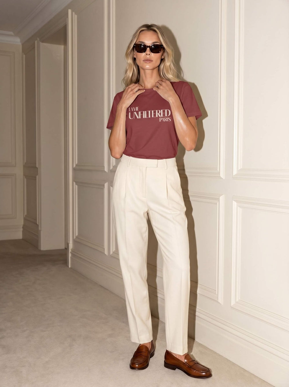 The Paris Signature | Unfiltered Tee - La Vie unfiltered