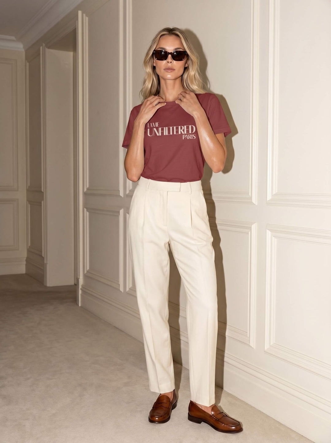 The Paris Signature | Unfiltered Tee - La Vie unfiltered