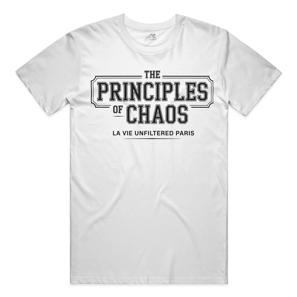 The Principles Of Chaos - The Unfiltered Tee - La Vie unfiltered