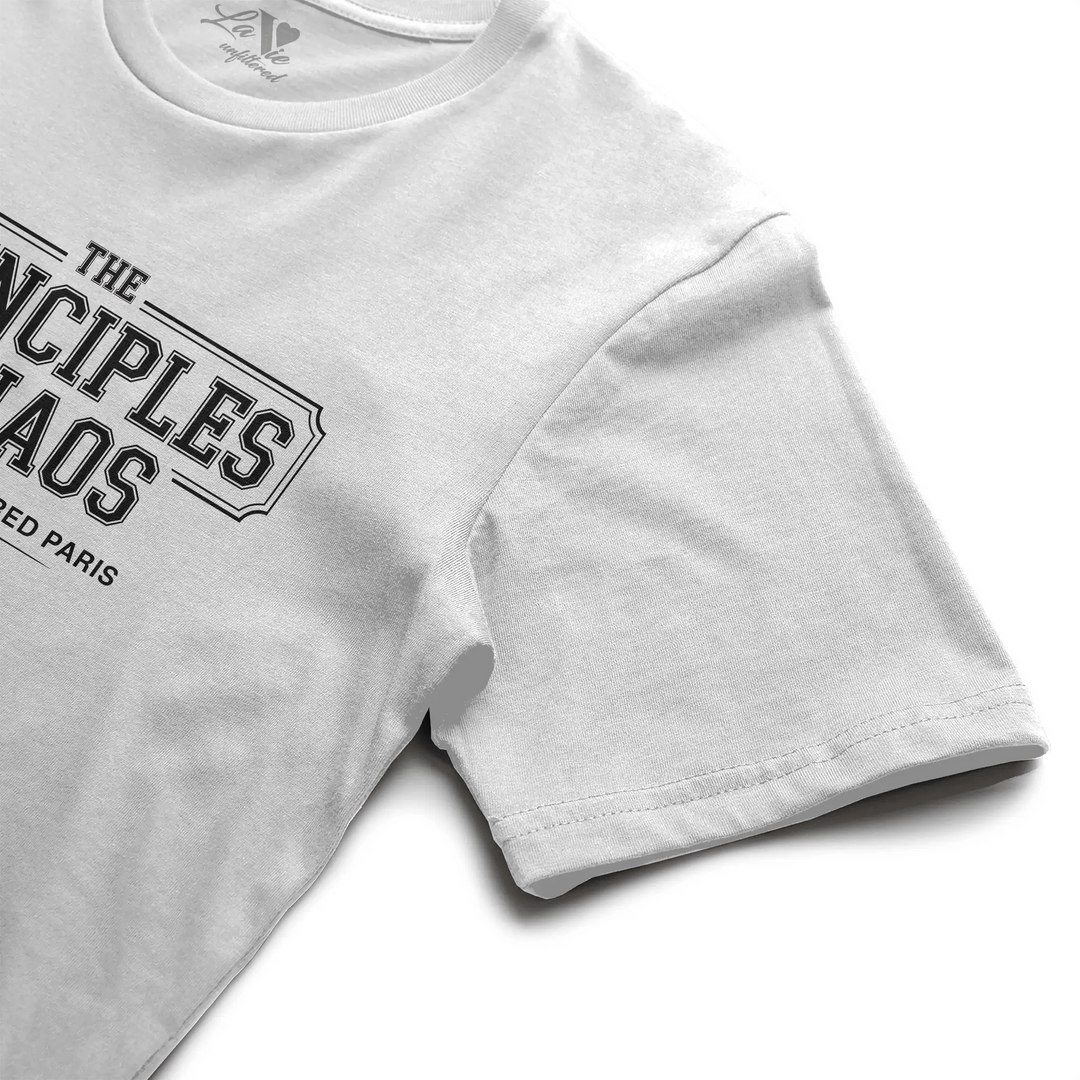 The Principles Of Chaos - The Unfiltered Tee - La Vie unfiltered