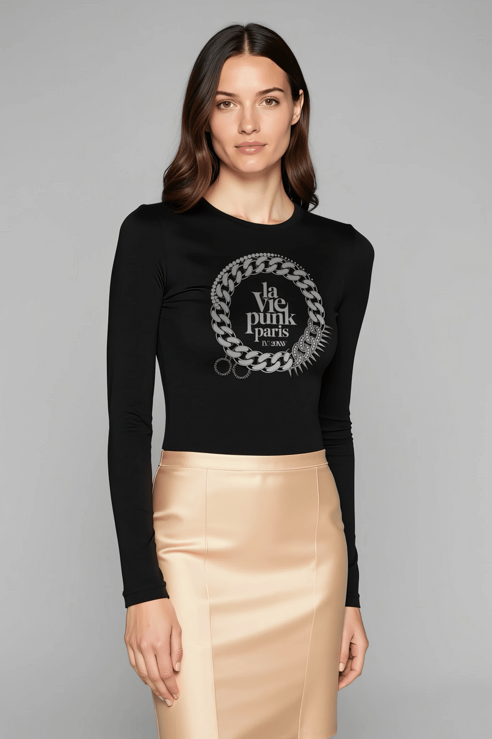 The Punk Emblem - Allure Long Sleeve Tee - La Vie unfiltered