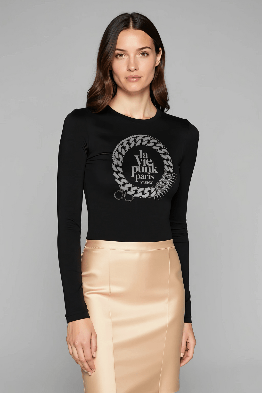 The Punk Emblem - Allure Long Sleeve Tee - La Vie unfiltered