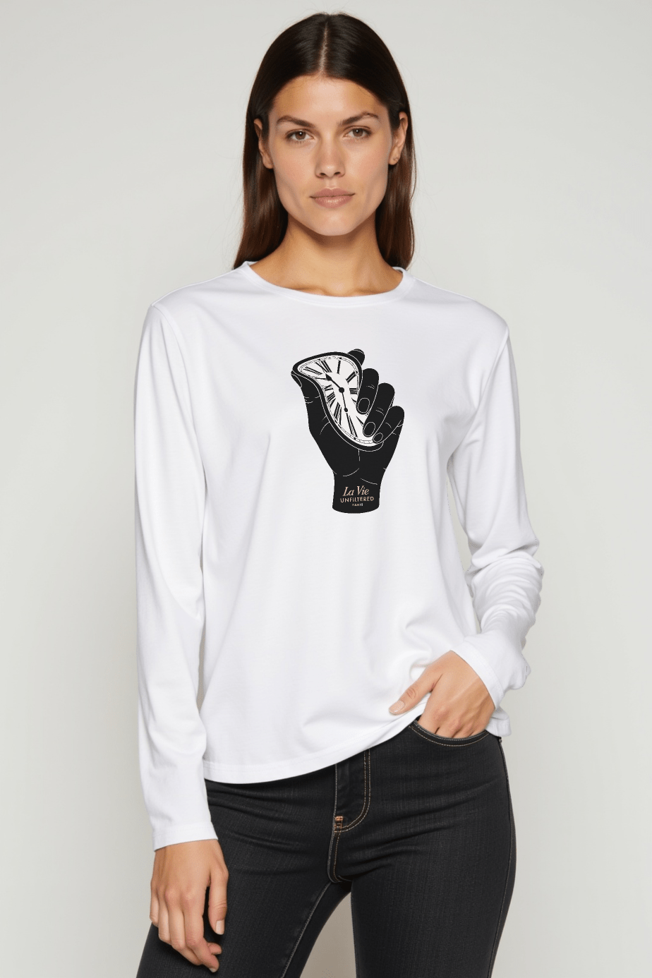 The Unfiltered Timepiece - Allure Long Sleeve Tee - La Vie unfiltered