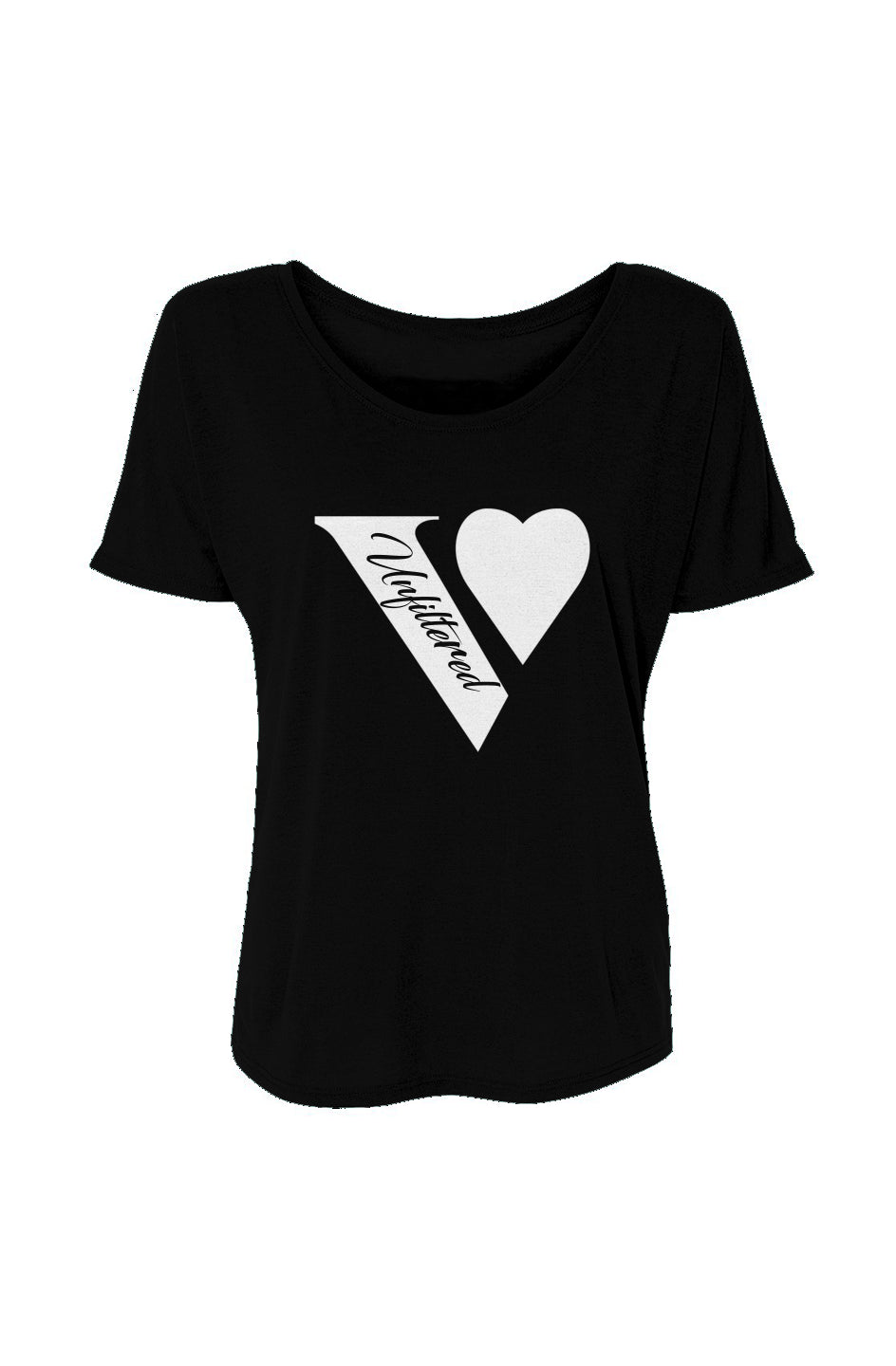 V unfiltered black & white - The Chic Drape Top - La Vie unfiltered