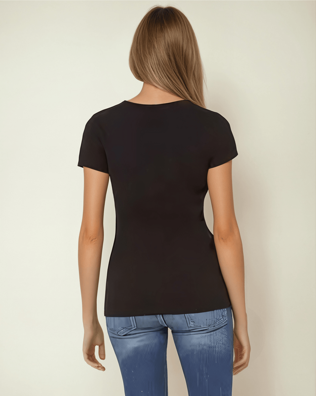 V unfiltered silver - Allure V - Neck Jersey - La Vie unfiltered