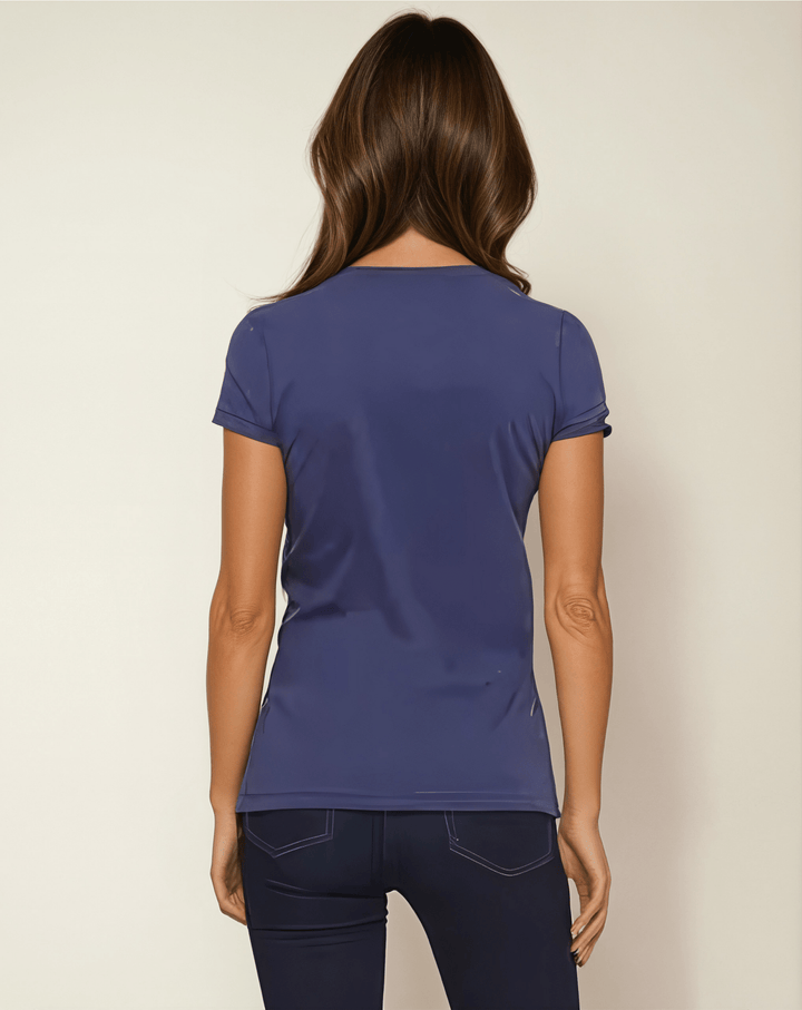 V unfiltered silver - Allure V - Neck Jersey - La Vie unfiltered
