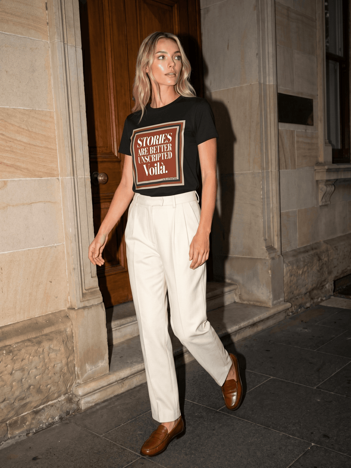 Voilà Stories — Unfiltered Tee - La Vie unfiltered