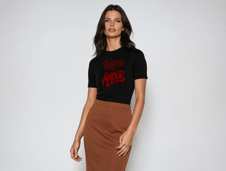 Whispers of Amour - Allure Jersey Tee - La Vie unfiltered
